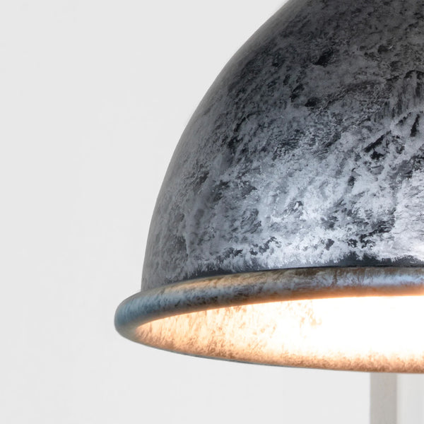  Detailed Closeup of Brindley Wall Light in Pewter