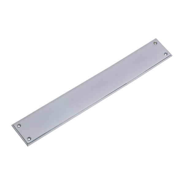 SHOW Polished Chrome 425mm Art Deco Fingerplate