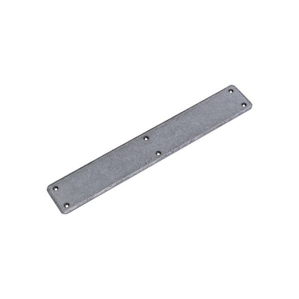 SHOW Pewter 400mm Plain Fingerplate
