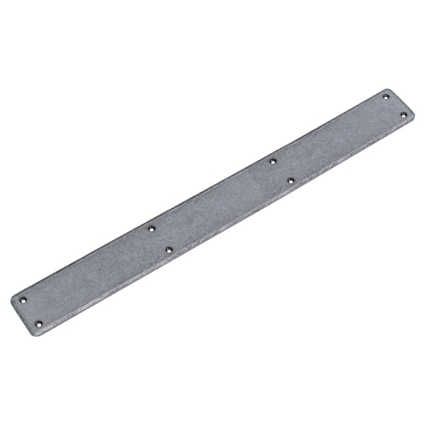 SHOW Pewter 800mm Plain Fingerplate