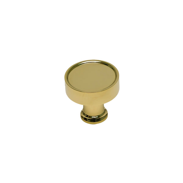 Variant Level Image of Unlacquered Brass Florence Cabinet Knob