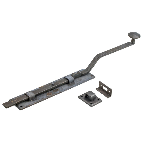 French Door Bolt Beeswax 10 Inch 