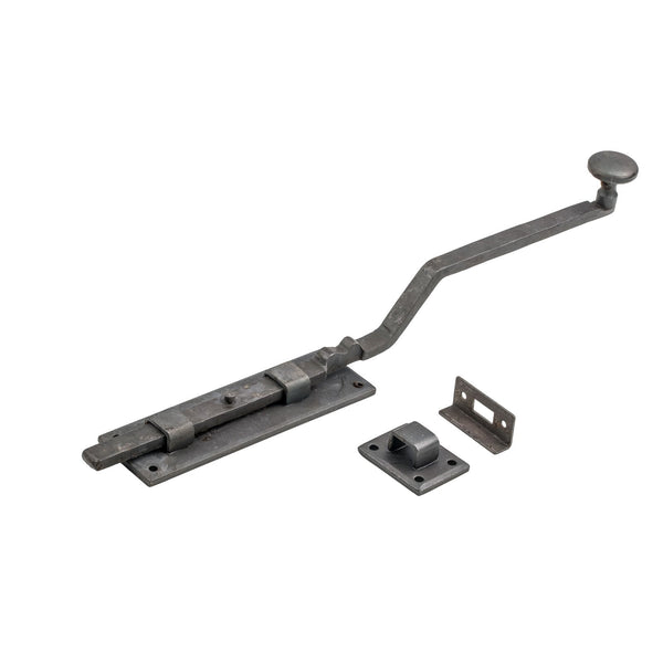 French Door Bolt Beeswax 6 Inch  