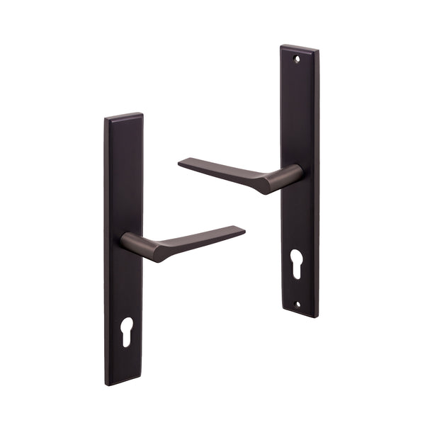 SHOW Right Handed Matt Bronze Gio Multipoint Door Handle