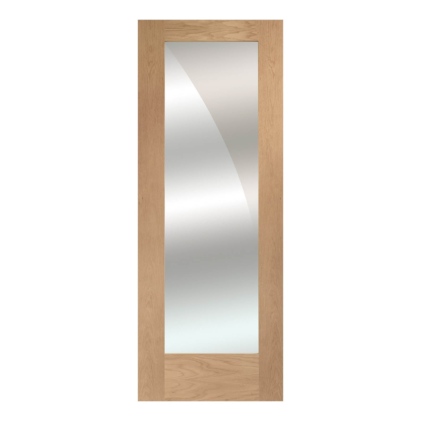 Internal Oak Pattern 10 Door with Mirror