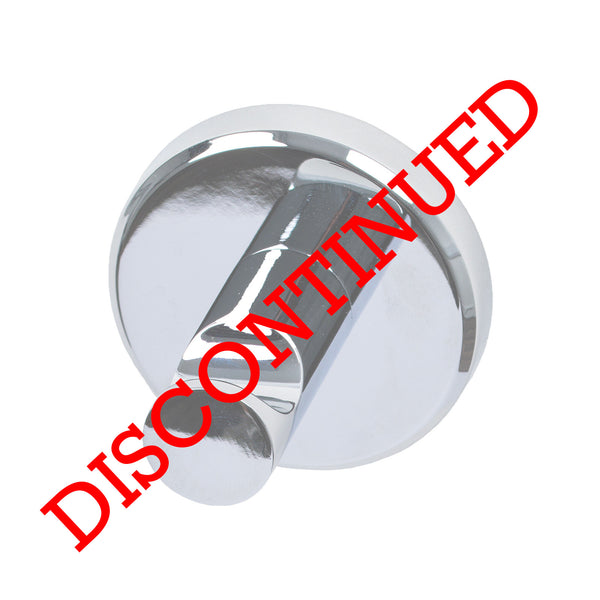  Chrome hook with 'DISCONTINUED' text in red on a white background