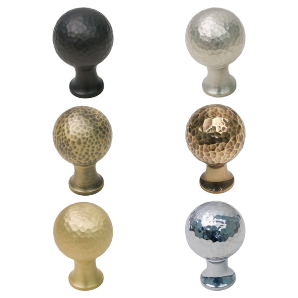 Variant Image of Hammered Ball Cabinet Knobs