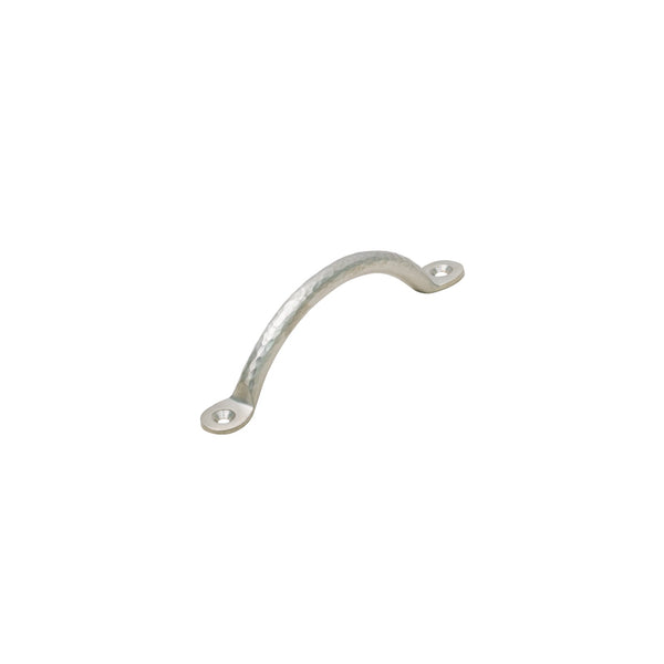 SHOW Image of 5 inch Satin Nickel Hammered Bow Handles