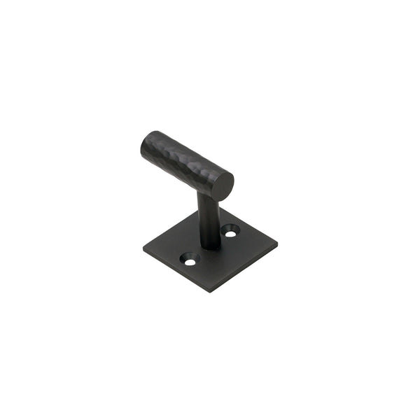  Image of Hammered Single Hook in Matt Bronze finish