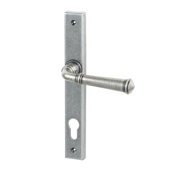 SHOW Pewter Patina Regency Slimline Multipoint Door Handle