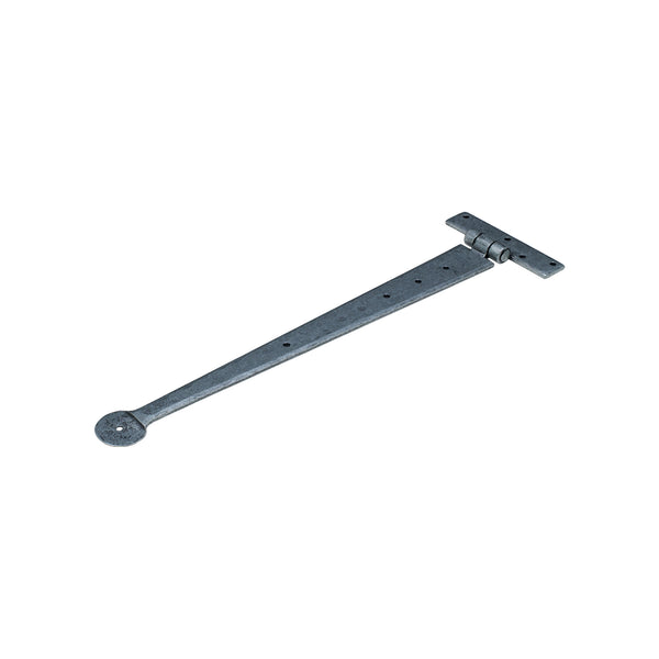 SHOW Image of 18 Inch Pewter Penny End T Hinges