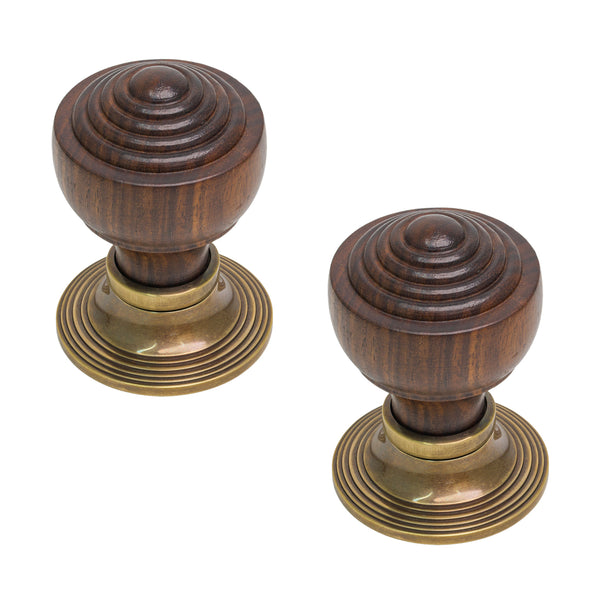  Image of Rosewood & Antique Knobs Only