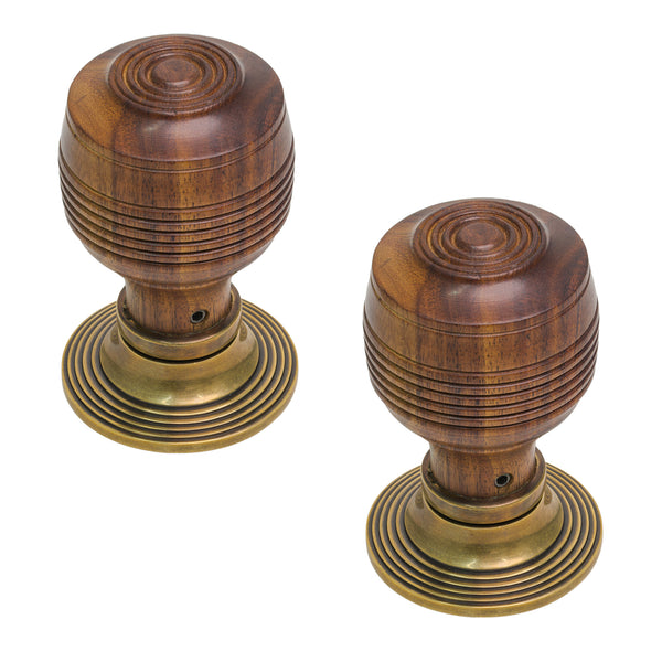  Image of Rosewood & Antique Knobs Only
