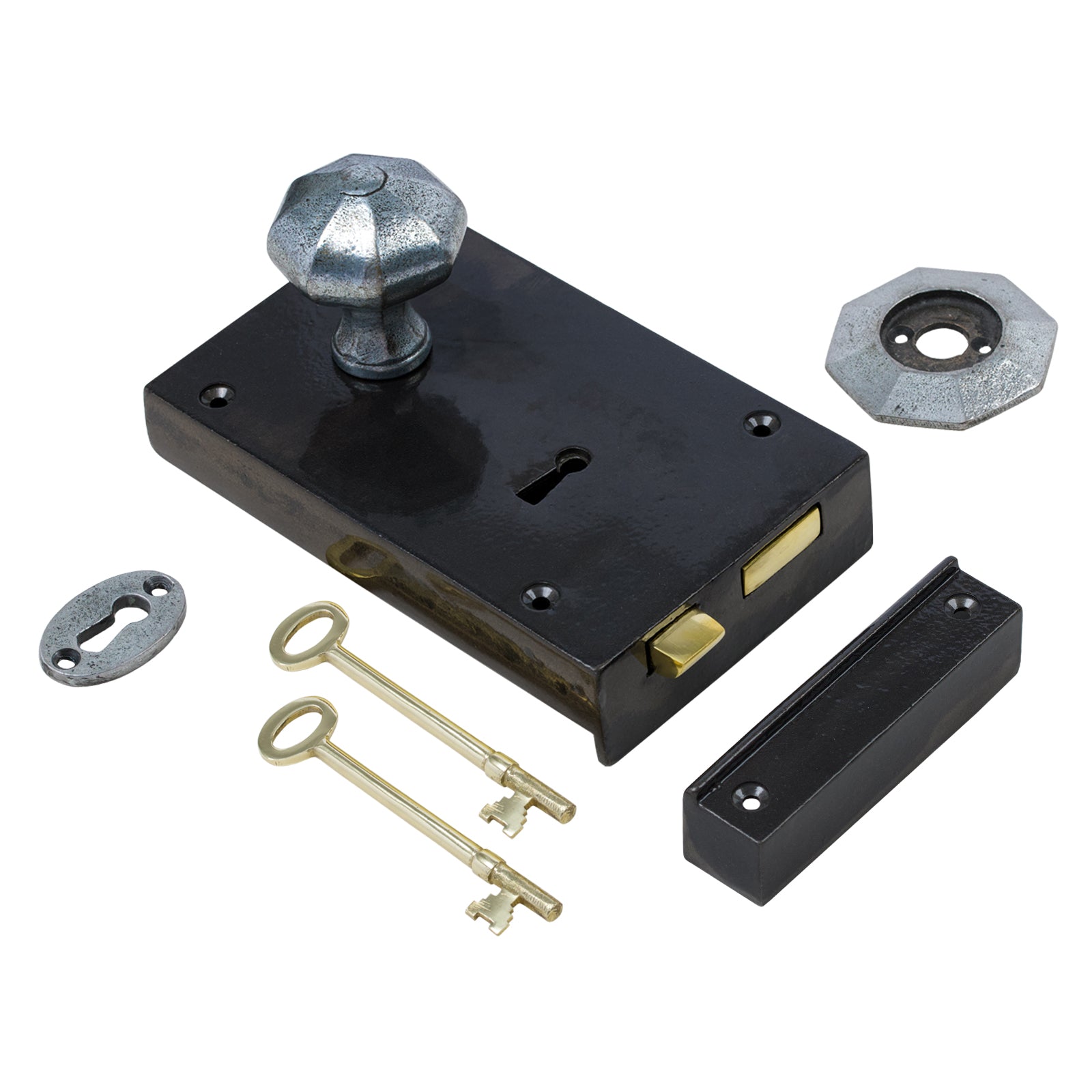 Large Iron Rim Lock Sets – Suffolk Latch Company