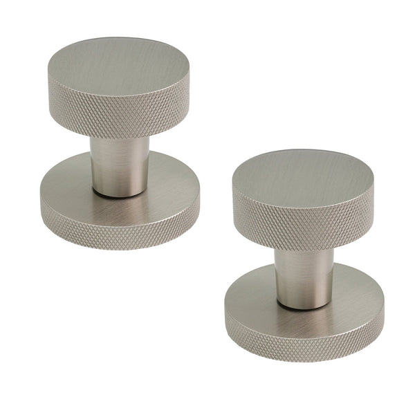 SHOW Image of Satin Nickel Knightsbridge Knobs Only