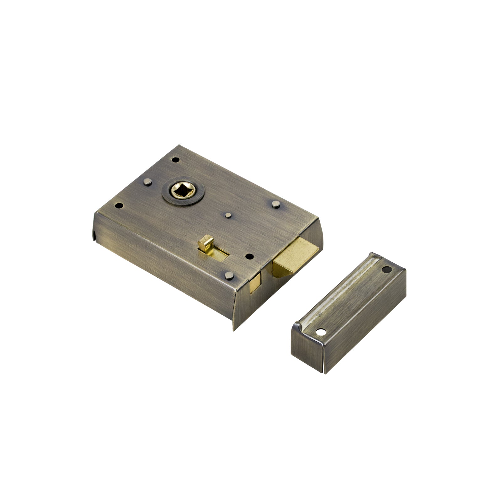 Bathroom Rim Lock Sets Antique Brass Suffolk Latch Company