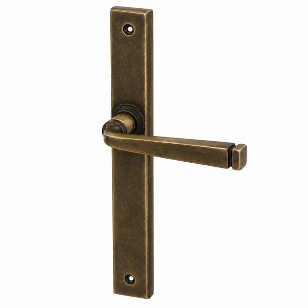  Burnished Brass Avon Slimline Multipoint Door Handle