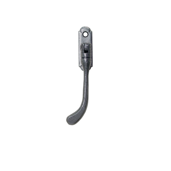 SHOW LH Pewter Patina Locking Peardrop Espagnolette