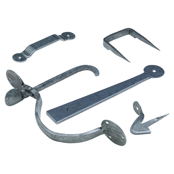 SHOW Image of Pewter Bean Thumblatch