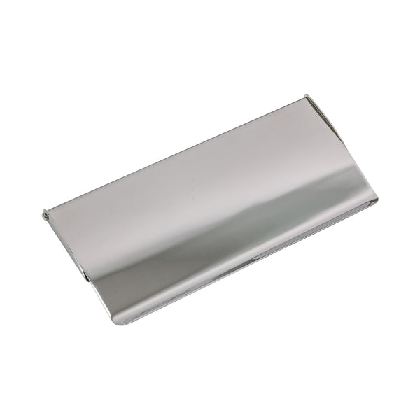 SHOW Small Polished Nickel Letter Plate Cover