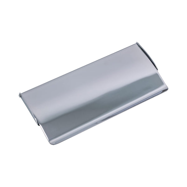 SHOW Small Polished Chrome Letter Plate Cover
