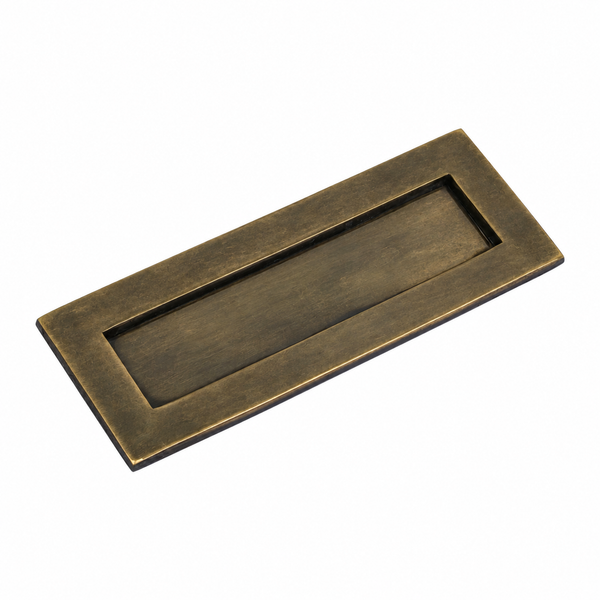  Burnished Brass Letter Plate