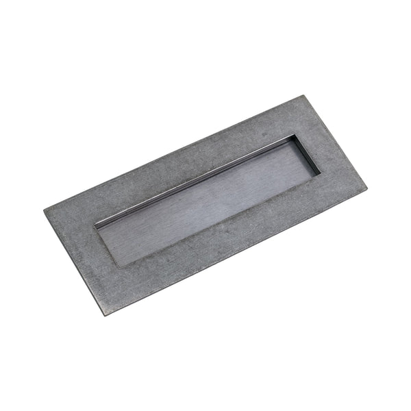 SHOW Small Pewter Letter Plate