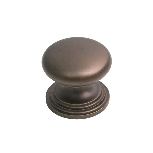 38mm Urban Bronze Lincoln Cabinet Knob