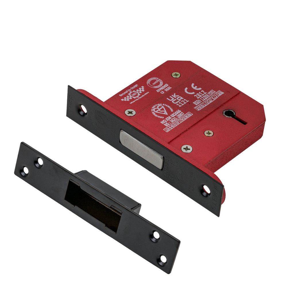 Yale Mortice Deadlock, 3 Leve, Visi Pack, Finitura Italia - Foto 5