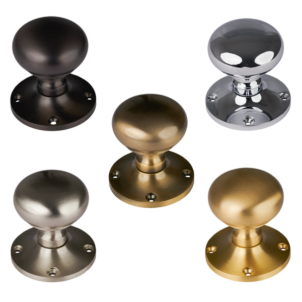 Level Image of Kensington Door Knob on Rose