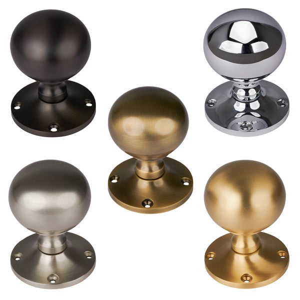 Level Image of Westminster Door Knob on Rose