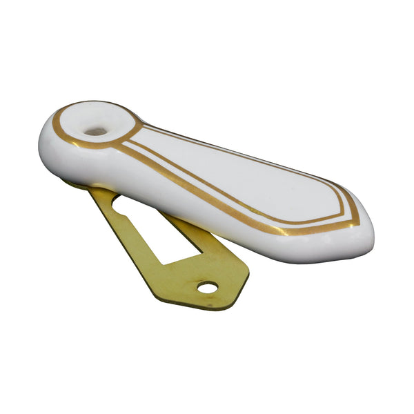SHOW Image of Gold Line Ceramic Covered Escutcheon