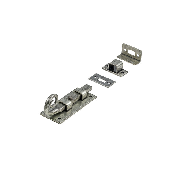 Monkeytail Universal Bolt External Pewter 4 Inch 