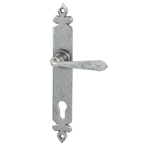 SHOW Pewter Patina Cromwell Lever Multipoint Door Handle
