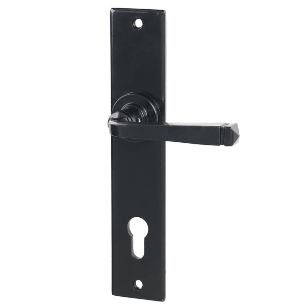 SHOW Black Avon Multipoint Door Handle