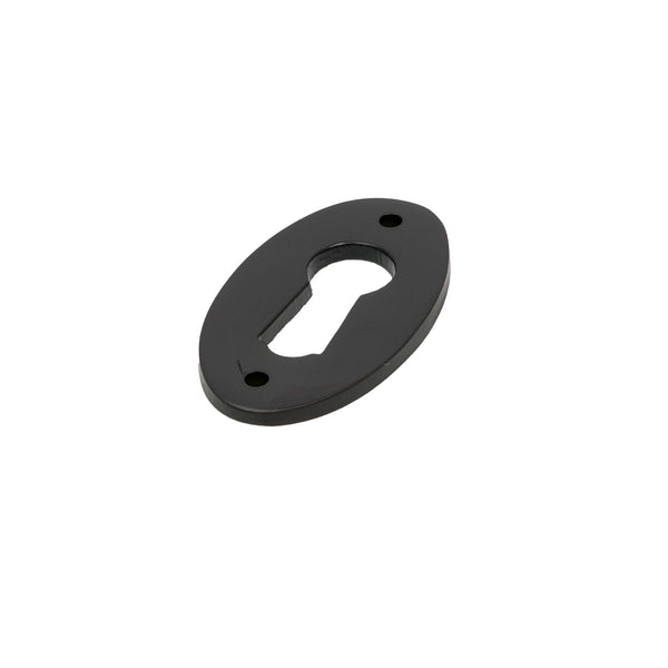  Aged Bronze BSU Oval Escutcheon