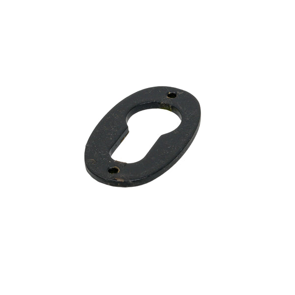  Beeswax Euro Oval Escutcheon