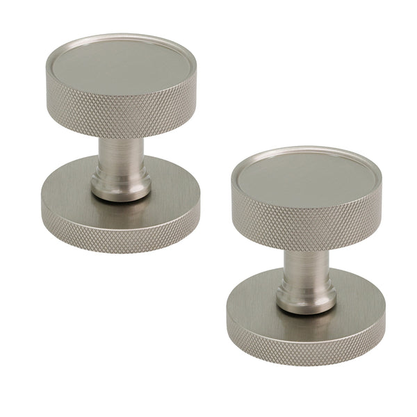 SHOW Image of Satin Nickel Owen Knobs Only
