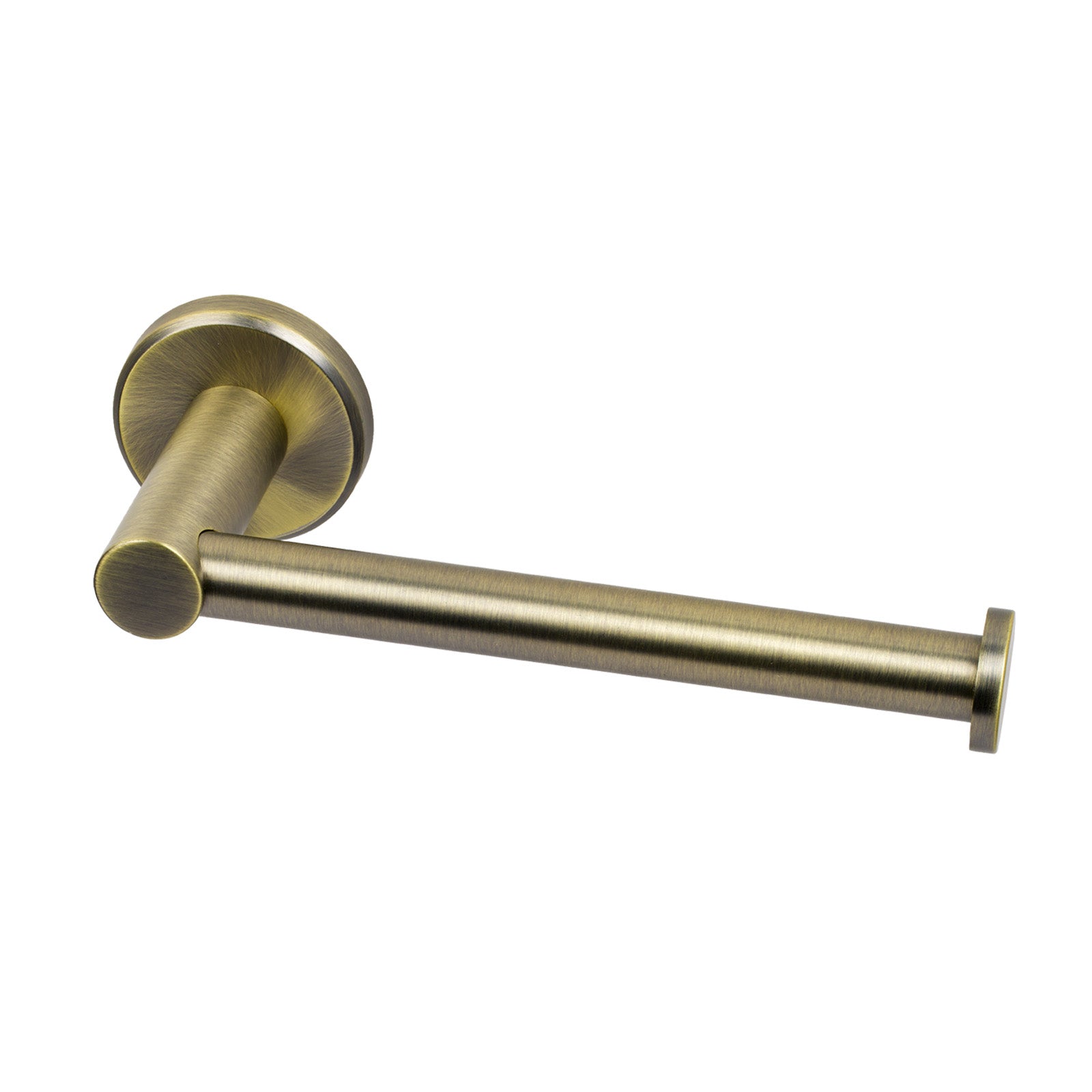 SHOW Image of Antique Brass Oxford Toilet Roll Holder