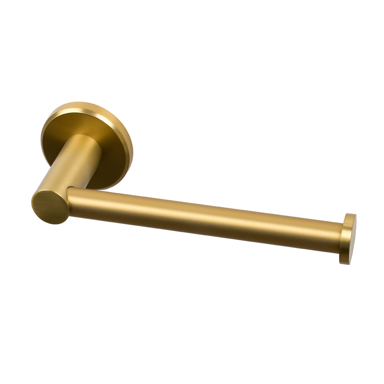 SHOW Image of Satin Brass Oxford Toilet Roll Holder