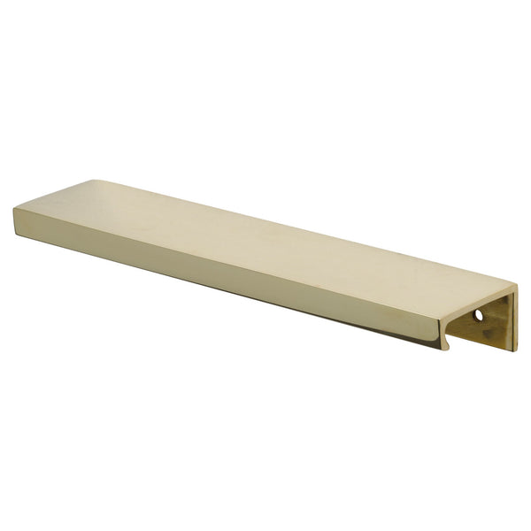 SHOW 200mm Polished Brass Plain Edge Pull