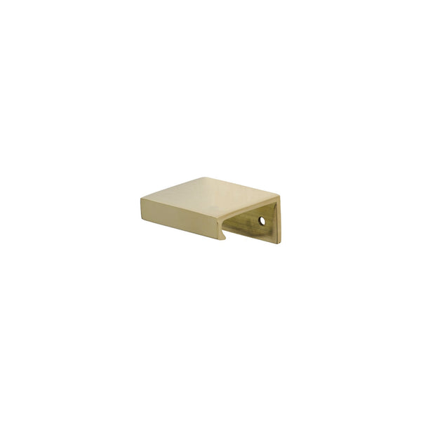 SHOW 50mm Polished Brass Plain Edge Pull