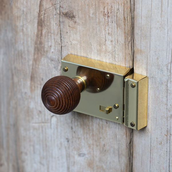  Classic Polished Brass Bathroom Rim Lock Lifestyle