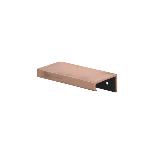 SHOW 100mm Polished Bronze Plain Edge Pull