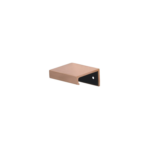 SHOW 50mm Polished Bronze Plain Edge Pull