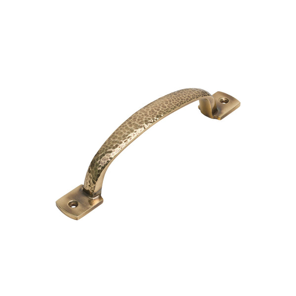  Image of 8 inch Polished Chrome Hammered D Handles