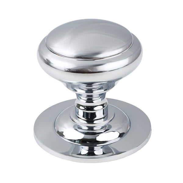 SHOW Polished Chrome Round Centre Door Knob