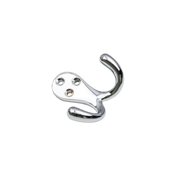 SHOW Polished Chrome Celtic Double Robe Hook