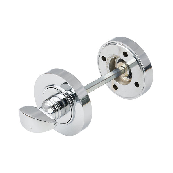  Polished Chrome Plain Round Thumbturn