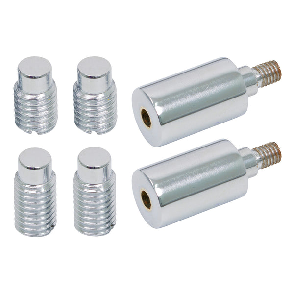 SHOW Image of Sash Window Stop in Polished Chrome finish